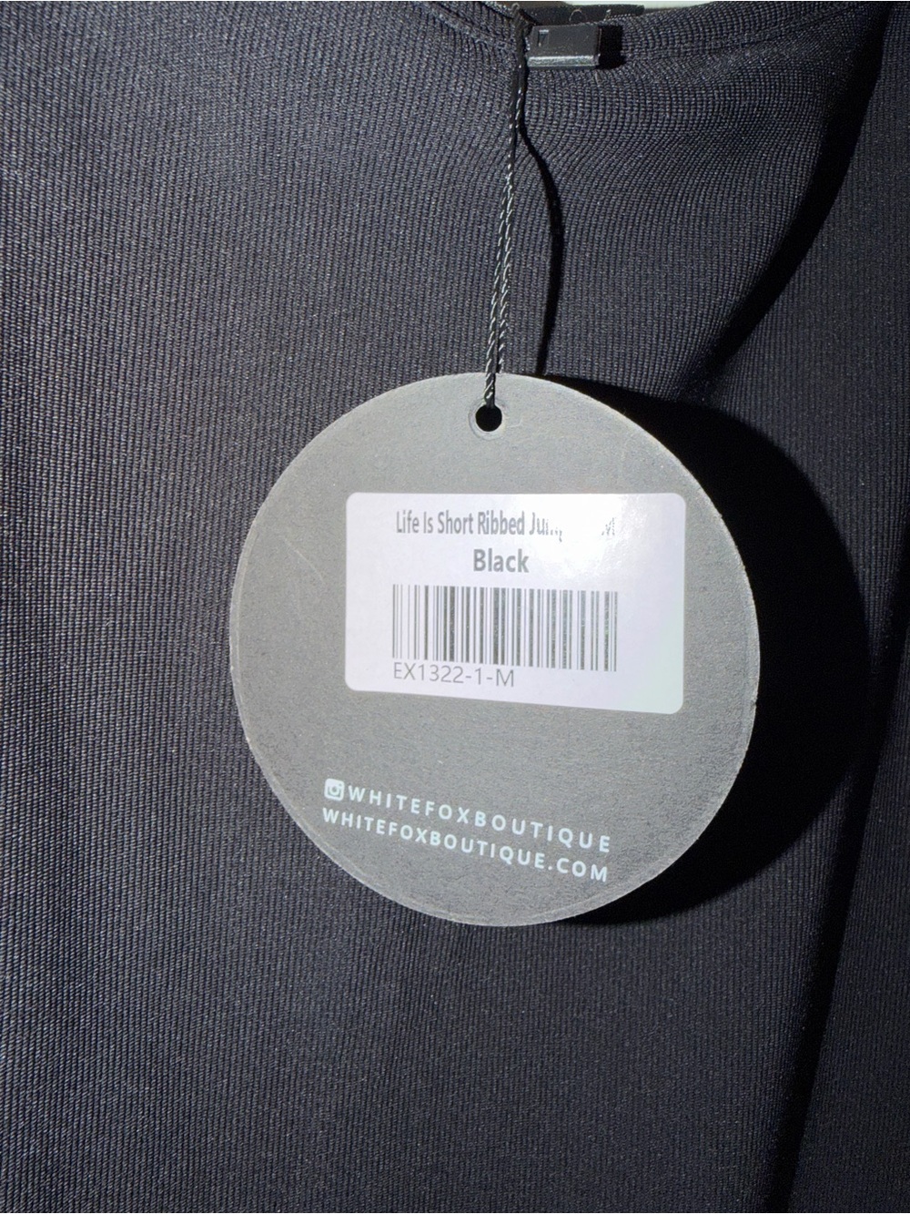 Whitefox Ribbed Jumpsuit - Picture 2 of 2
